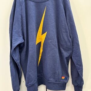 Aviator Nation Blue Crewneck